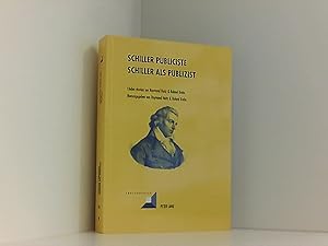 Schiller Publiciste- Schiller als Publizist (Convergences, Band 42)