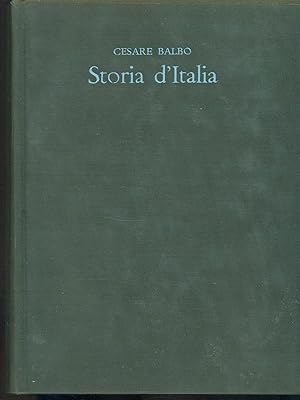 Bild des Verkufers fr Storia d'Italia. zum Verkauf von Librodifaccia