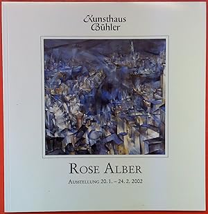 Seller image for Rose Alber, Ausstellung 20.1.-24.2.2002 for sale by biblion2