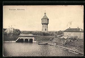 Ansichtskarte Vlissingen, Watertoren, Wasserturm