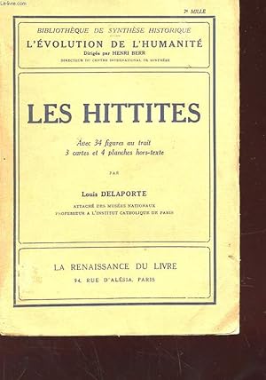 Bild des Verkufers fr LES HITTITES zum Verkauf von Le-Livre