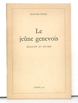 Imagen del vendedor de Le jene genevois. Ralit et mythe. a la venta por La Bergerie