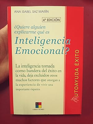 Image du vendeur pour Quiere alguien explicarme qu es inteligencia emocional? mis en vente par Librera Eleutheria