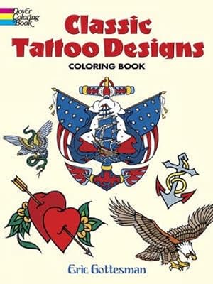 Imagen del vendedor de Classic Tattoo Designs Coloring Book a la venta por moluna