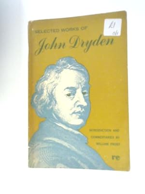 Image du vendeur pour Selected Works of John Dryden mis en vente par World of Rare Books