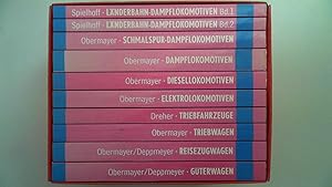 Bild des Verkufers fr Deutsche Eisenbahnen, Ausfhrliche Dokumentation der Geschichte der deutschen Eisenbahn in 10 Bnden, zum Verkauf von Antiquariat Maiwald