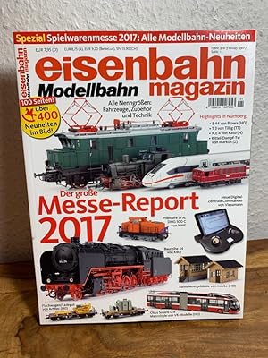 Bild des Verkufers fr Eisenbahn Modellbahn Magazin Spezial Spielwarenmesse 2017. Der groe Messe-Report 2017. zum Verkauf von Antiquariat an der Nikolaikirche