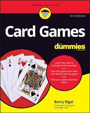 Bild des Verkufers fr Card Games For Dummies zum Verkauf von AHA-BUCH GmbH