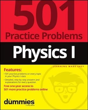 Bild des Verkufers fr Physics I: 501 Practice Problems For Dummies (+ Free Online Practice) zum Verkauf von AHA-BUCH GmbH