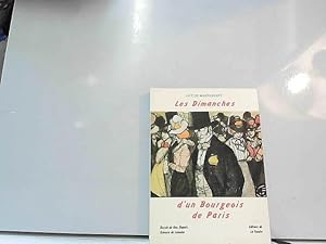 Seller image for les dimanches d'un bourgeois de paris for sale by JLG_livres anciens et modernes