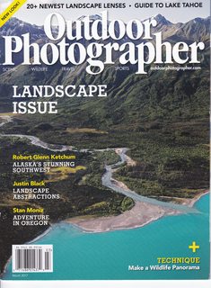 Outdoor Photographer Magazine March 2017 | Landscape Issue