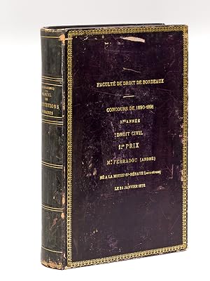 Bild des Verkufers fr Manuel des Institutions Romaines [ Edition originale ] zum Verkauf von Librairie du Cardinal