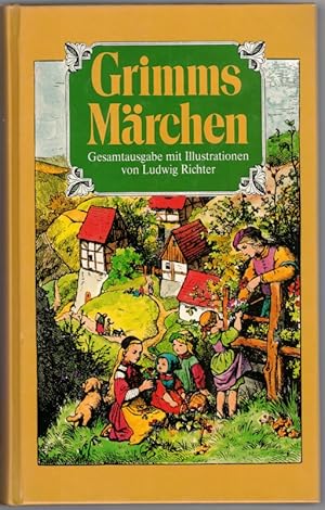 Bild des Verkufers fr Kinder- und Hausmrchen. Gesammelt durch die Brder Grimm. Vollstndige Ausgabe mit ber 160 Holzschnitten von Ludwig Richter. zum Verkauf von Antiquariat Fluck