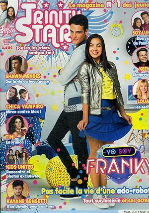 Seller image for Trinity star Janvier Fvrier 2017 Franky pas facile la vie d'un ado robot Sommaire: Franky pas facile la vie d'un ado robot; Shawn Mendes Dur la vie de beau gosse; Chica Vampiro Mirco contre max; Rayane Bensetti Il se dvoile pour ses fans . for sale by Le-Livre