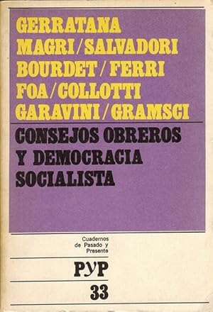 Imagen del vendedor de Consejos obreros y democracia socialista. a la venta por La Librera, Iberoamerikan. Buchhandlung