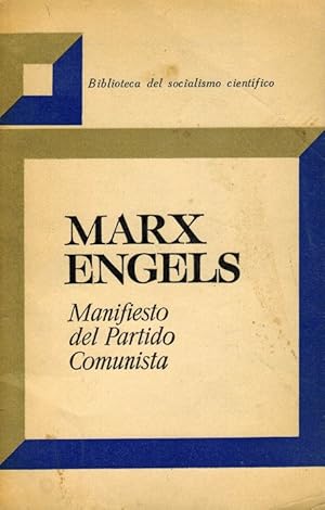 Seller image for Manifiesto del Partido Comunista. Principios del Comunismo. for sale by La Librera, Iberoamerikan. Buchhandlung