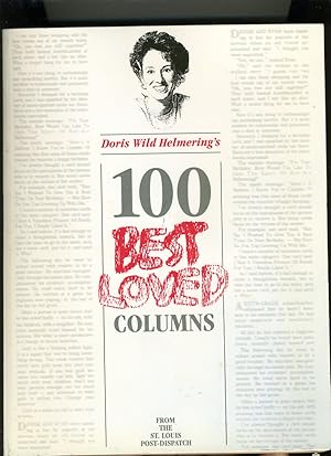 Imagen del vendedor de DORIS WILD HELMERING'S 100 BEST LOVED COLUMNS FROM THE ST. LOUIS POST-DISPATCH a la venta por Daniel Liebert, Bookseller