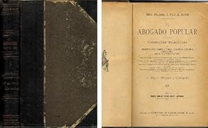 Imagen del vendedor de Abogado popular, El. Tomo III. Consultas prcticas de derecho civil comn y foral, cannico, poltico, mercantil, penal y administrativo. a la venta por La Librera, Iberoamerikan. Buchhandlung