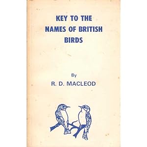 Immagine del venditore per Key to the Names of British Birds venduto da Buteo Books