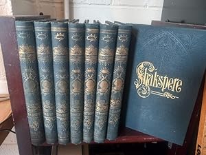 Image du vendeur pour The Pictorial Edition of the Works of Shakespere (Shakspere)( Shakespeare) Complete 8 Volume Set mis en vente par Stone Soup Books Inc