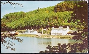 Penmaenpool Postcard Dolgellau Wales George III Hotel 1985