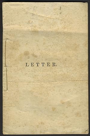 Copy of a Letter addressed to James Backhouse and George W. Walker By a Convict confined on Goat ...