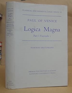 Paul Of Venice - Logica Magna Prima Pars Part I Fascicule I - Tractatus De Terminis [ only ]