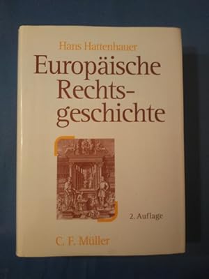 Bild des Verkufers fr Europische Rechtsgeschichte. zum Verkauf von Antiquariat BehnkeBuch