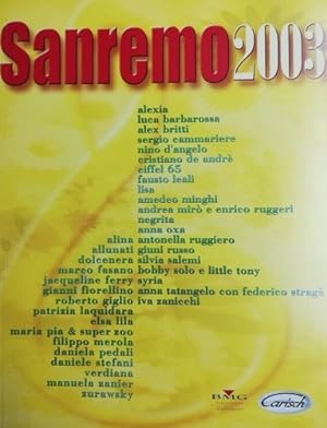 Bild des Verkufers fr Sanremo 2003. zum Verkauf von FIRENZELIBRI SRL