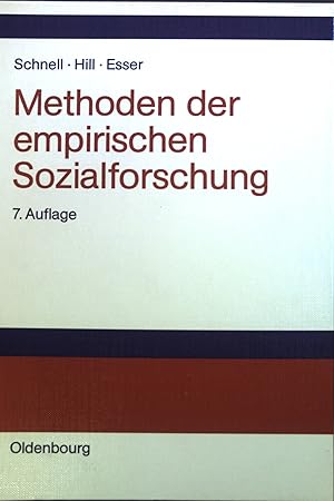 Bild des Verkufers fr Methoden der empirischen Sozialforschung. zum Verkauf von books4less (Versandantiquariat Petra Gros GmbH & Co. KG)