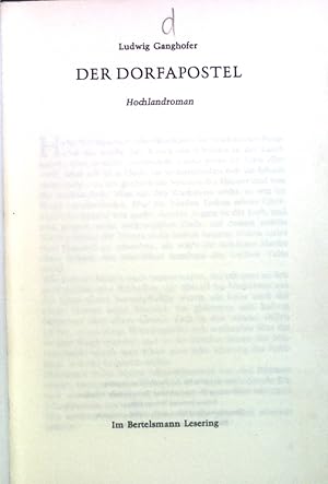 Seller image for Der Dorfapostel : Hochlandroman. for sale by books4less (Versandantiquariat Petra Gros GmbH & Co. KG)