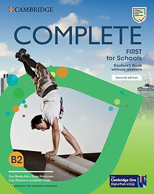 Immagine del venditore per Complete First for Schools for Spanish Speakers Second edition Student's Book without answers with Digital Pack venduto da Imosver