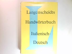 Bild des Verkufers fr Langenscheidts Handwrterbuch Italienisch Teil 1 Italienisch-Deutsch. zum Verkauf von Antiquariat Buchhandel Daniel Viertel