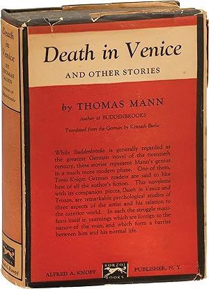 Seller image for Death in Venice (First Edition) for sale by Royal Books, Inc., ABAA