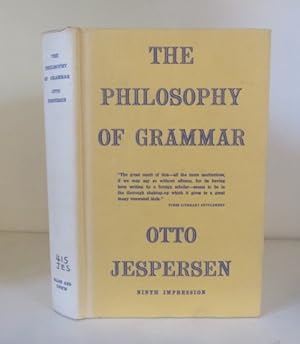 Immagine del venditore per The Philosophy of Grammar venduto da BRIMSTONES