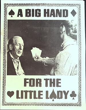 Imagen del vendedor de A Big Hand for the Little Lady Herald 1966 Henry Fonda, Joanne Woodward a la venta por AcornBooksNH