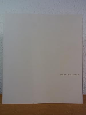 Immagine del venditore per Rachel Whiteread. Transient Spaces. Ausstellung Rachel Whiteread: Transient Spaces, Deutsche Guggenheim Berlin, 27. Oktober 2001 - 13. Januar 2002 venduto da Antiquariat Weber