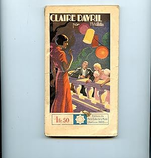 Seller image for CLAIRE DAVRIL . Roman indit for sale by Librairie CLERC