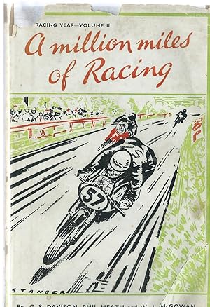 Imagen del vendedor de A MILLION MILES OF RACING a la venta por Robin Peake