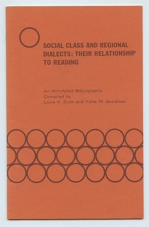 Bild des Verkufers fr Social Class and Regional Dialects: Their Relationship to Reading zum Verkauf von Attic Books (ABAC, ILAB)