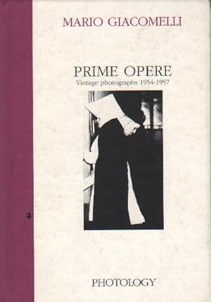 Bild des Verkufers fr Prime opere: Vintage photographs 1945-1957 zum Verkauf von librairie le Parnasse