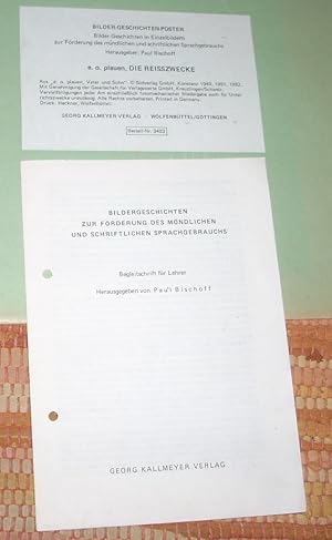 Bild des Verk�ufers f�r Bildergeschichten zur F�rderung des m�ndlichen und schriftlichen Sprachgebrauchs Konvolut 5 Mappen mit Bilder-Geschichten-Poster - Vater und Sohn - verschiedene Themen: Zuvorgekommen, Der gel�schte Vater, Vorget�uschte Kraft, Erziehung mit angebrannten Bohnen, Die Reisszwecke zum Verkauf von Antiquariat am M�nster G. u. O. Lowig