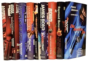 Immagine del venditore per Zero Minus Ten. Tomorrow Never Dies. The Facts of Death. High Time to Kill. The World Is Not Enough. Doubleshot. Never Dream of Dying. The Man With The Red Tattoo. Die Another Day (Complete James Bond novels) venduto da Adrian Harrington Ltd, PBFA, ABA, ILAB