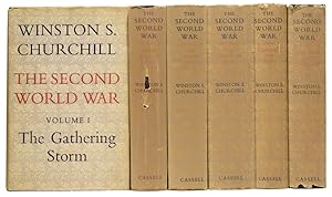 Imagen del vendedor de The Second World War. The Gathering Storm; Their Finest Hour; The Grand Alliance; The Hinge of Fate; Closing the Ring; Triumph and Tragedy a la venta por Adrian Harrington Ltd, PBFA, ABA, ILAB