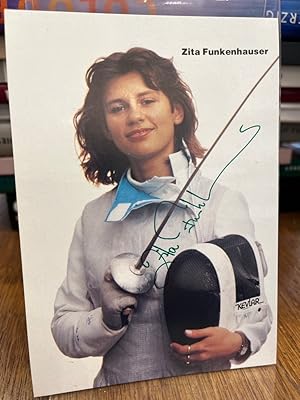 Original Autogramm Zita Funkenhauser /// Autogramm Autograph signiert signed signee