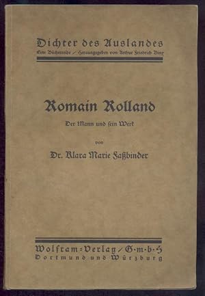 Seller image for Romain Rolland. Ein Mann und sein Werk. for sale by Antiquariat Kaner & Kaner GbR