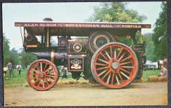 Seller image for Norfolk Black Prince Burrell Showman's Fairground Engine LOCAL PUBLISHER for sale by Postcard Anoraks