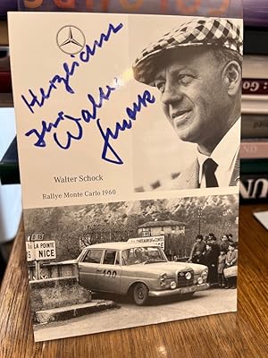 Original Autogramm Walter Schock /// Autogramm Autograph signiert signed signee