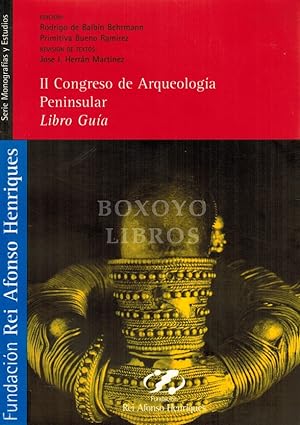 Immagine del venditore per II Congreso de Arqueologa Pennsular. Libro Gua venduto da Boxoyo Libros S.L.