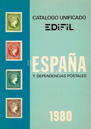 Catálogo unificado de España y dependencias postales 1980